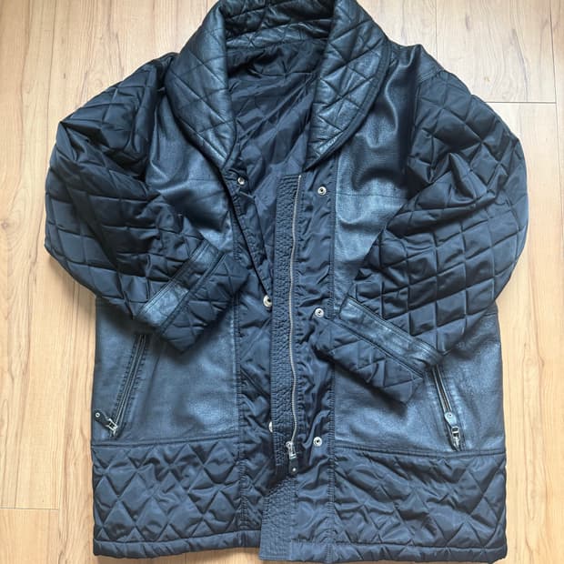 빈티지 베를린 퀼팅 자켓