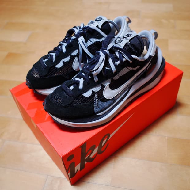 [260] 나이키 x 사카이 베이퍼와플 블랙 화이트