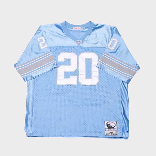 [XL~XXL] 미첼앤네스 디트로이트 라이언스 베리 샌더스 풋볼져지