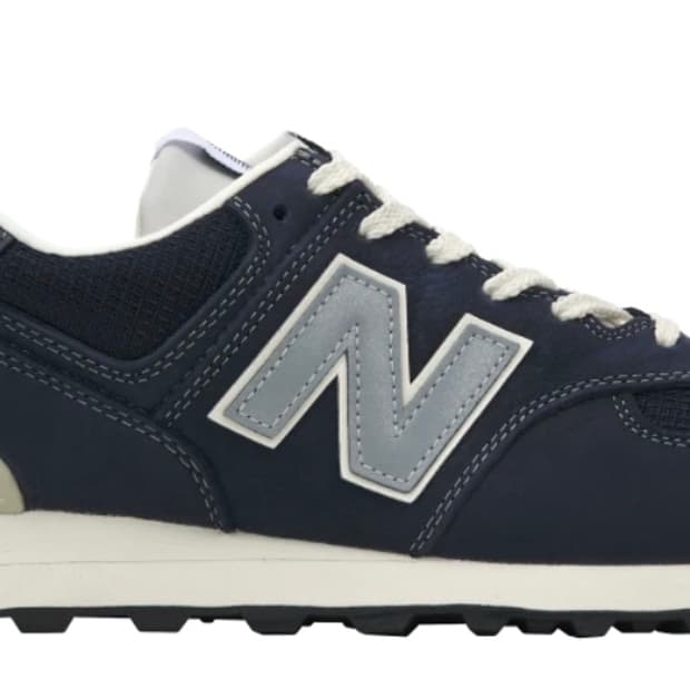 뉴발란스 x 포터리 574 프리미엄 하드 네이비 285 
