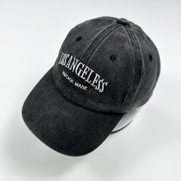 VTG 빈티지 로스앤젤레스 차콜 볼캡 모자