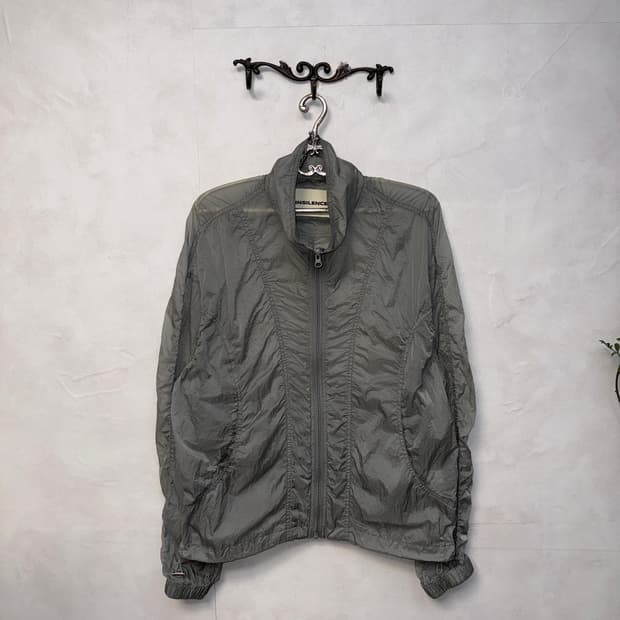 INSILENCE Lightweight Windbreaker gray M