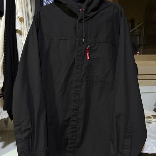 Supreme 후드 셔츠 자켓