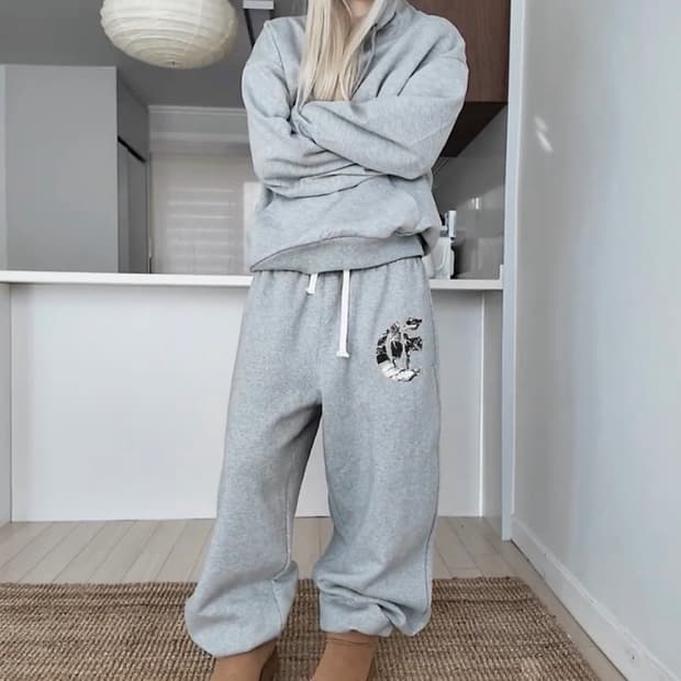 니들 x etrr 조거 팬츠 (기모 X) M