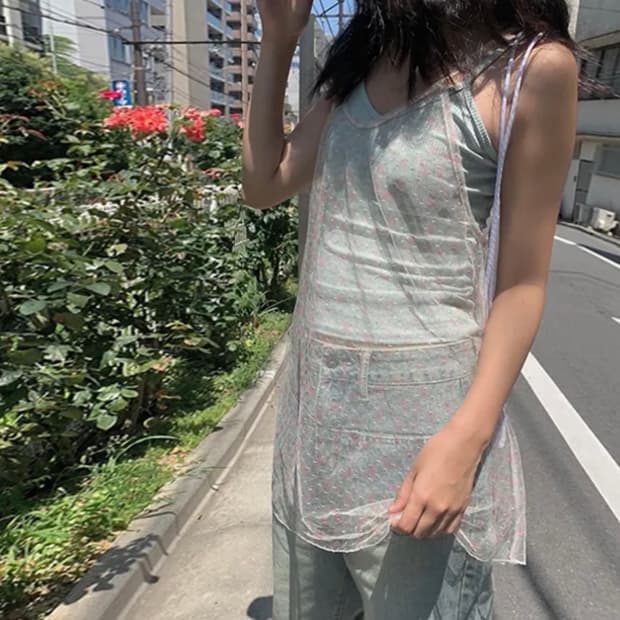 일본 빈티지 나시 세트