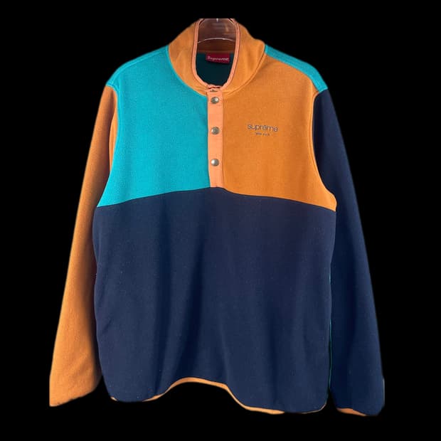 [M] 슈프림 16F/W 하프 스냅 후리스 플리스 재킷