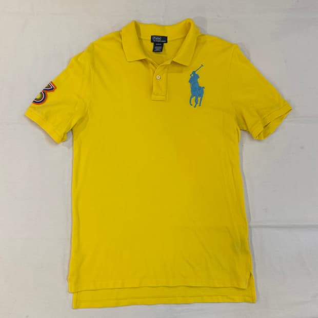 폴로 랄프로렌 빅포니 카라티 옐로우