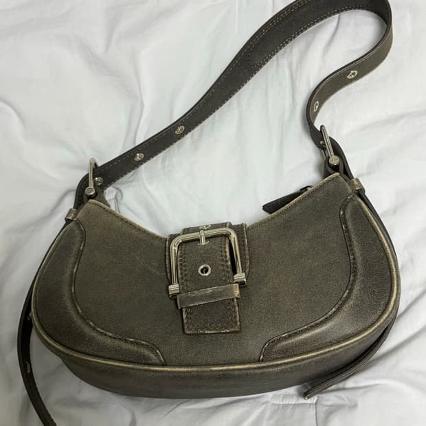 오소이 HOBO BROCLE BAG (vIntage brown)