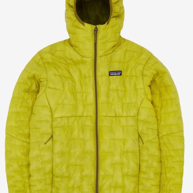 파타고니아 마이크로 퍼프 후디-번들 그린