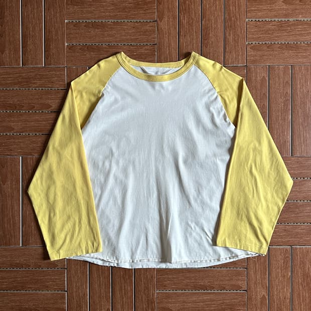 Nonsapiens raglan cotton long sleeves