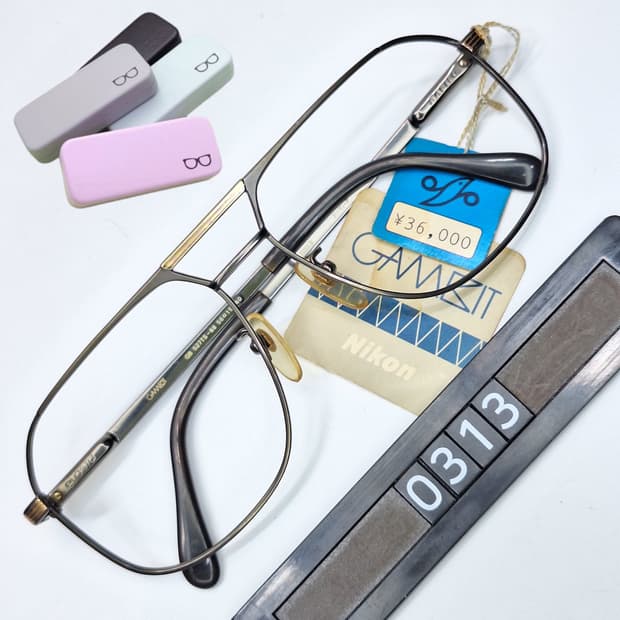 니콘 X SAFILO Gambit GB527TS-66 안경테 투브릿지