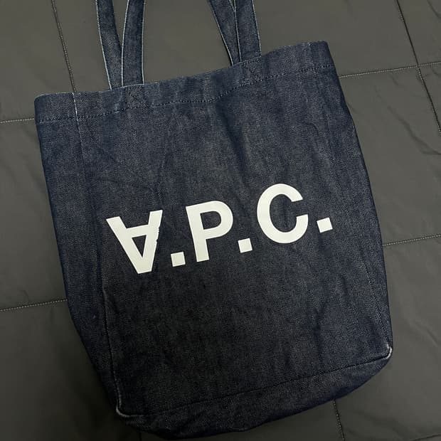 아페쎄 APC 로르 데님 에코백 토트백 가방