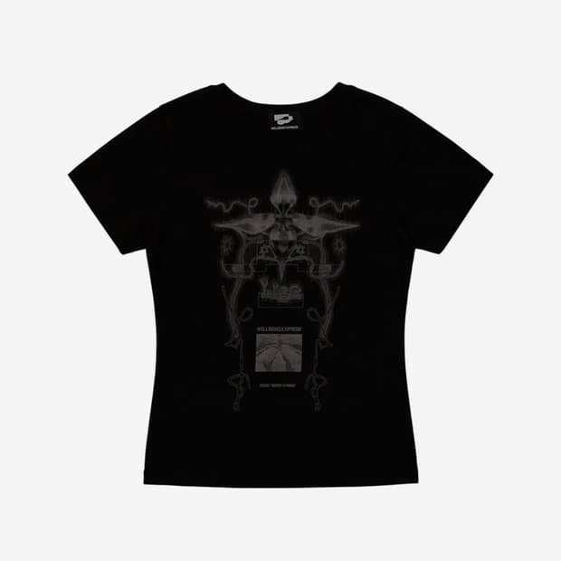 Digital Tattoo Tee Renewal Black 
