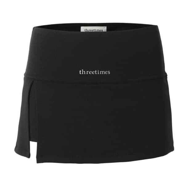 쓰리타임즈 슬릿 미니스커트 판매 s