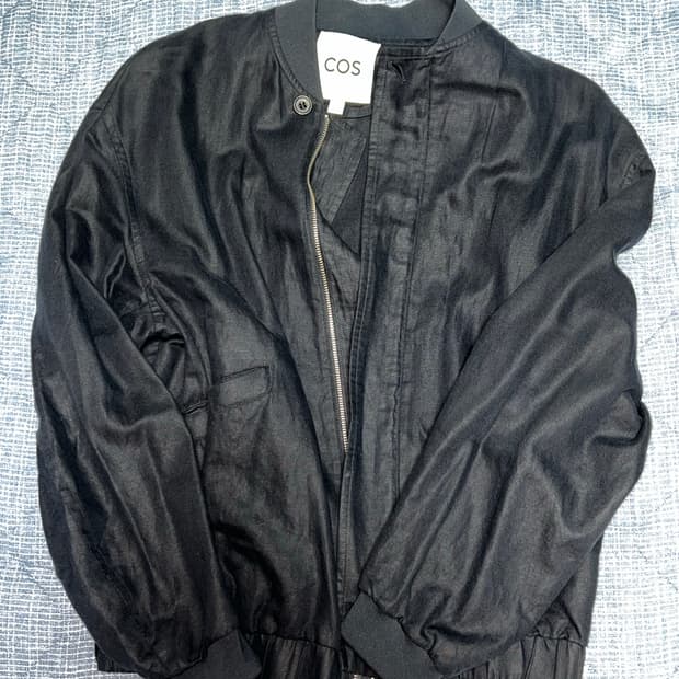 코스 cos 2025ss 린넨 봄버자켓