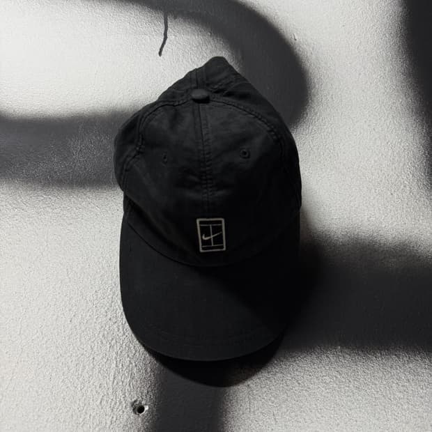 00s 올드 나이키 SB 스트라이프 볼캡 블랙