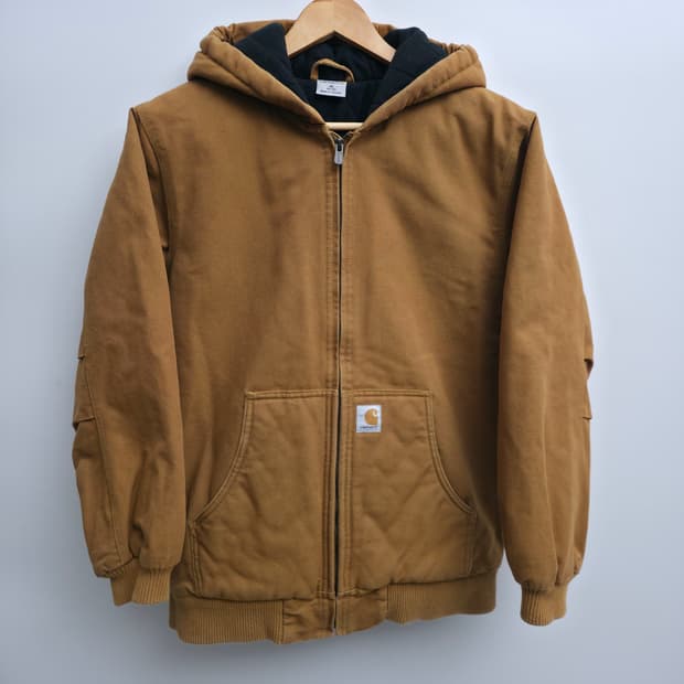 [S] 칼하트 액티브 후드 자켓 브라운