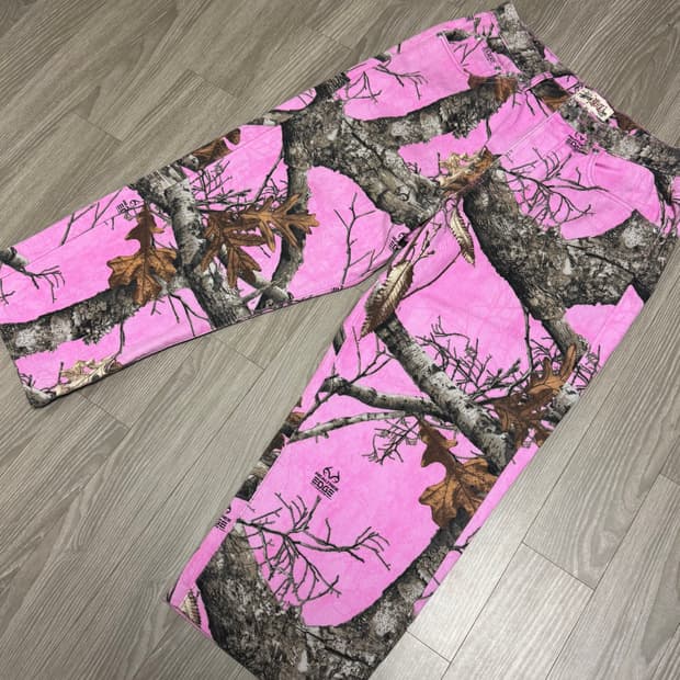 Stussy Big Ol' Jean 핑크 리얼트리팬츠