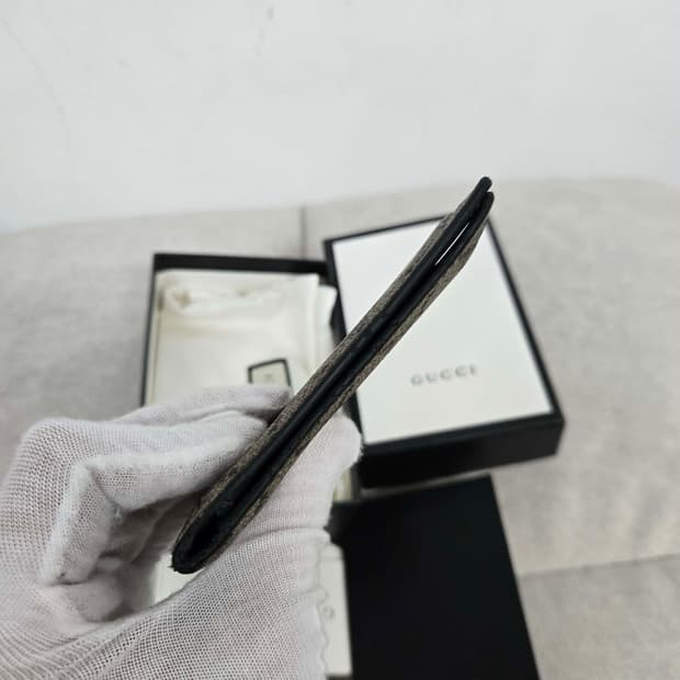 [보증서 정품] 구찌 앵그리캣 반지갑