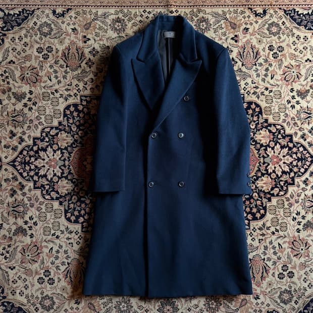 TSE 캐시미어 더블브레스티드 코트 남성100