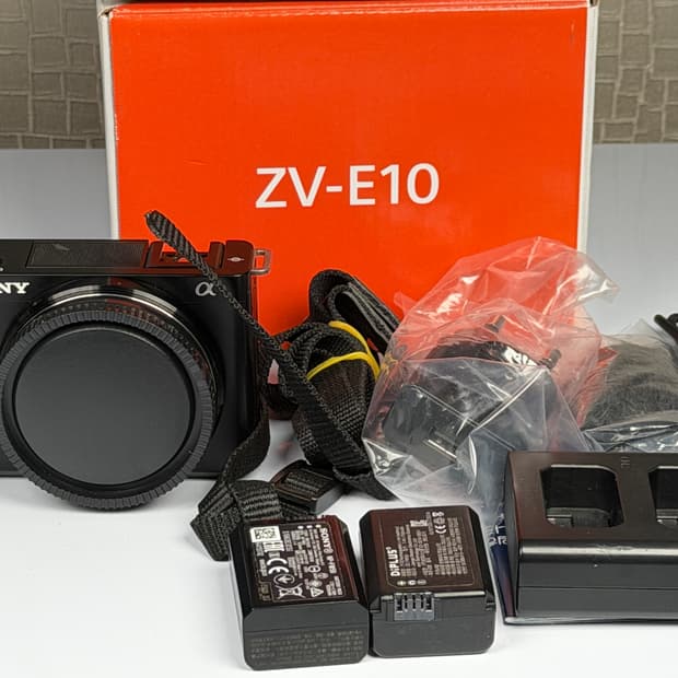 소니 ZV-E10 미러리스 카메라 바디