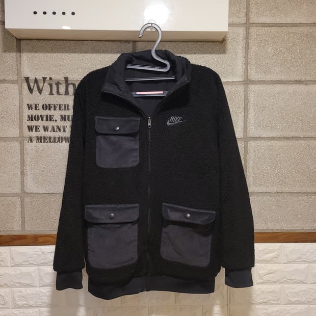 나이키 리버시블 3포켓 뽀글이 L