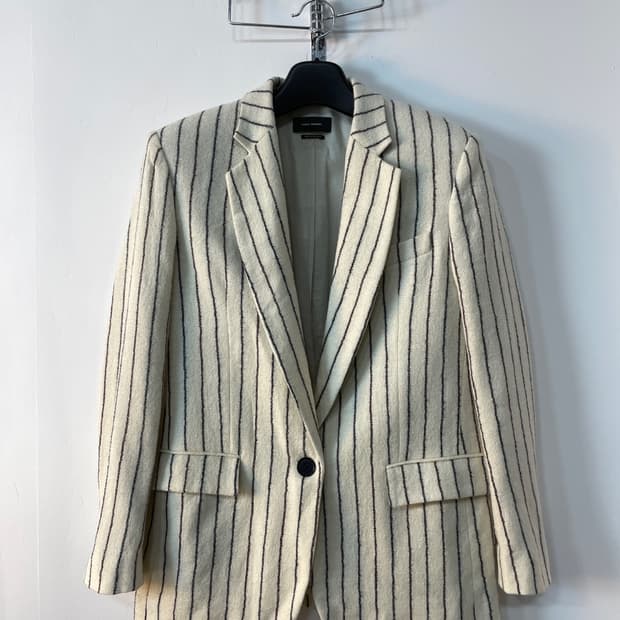 이자벨마랑 울 린넨 블렌드 블레이져