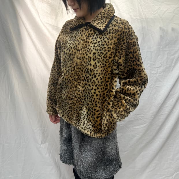 Anna sui 안나수이 레오파드 퍼자켓