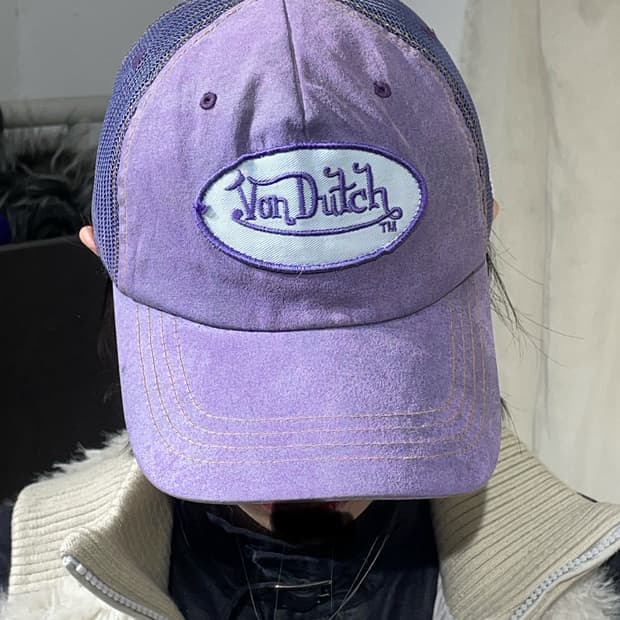 본더치 매쉬 볼캡 y2k 모자