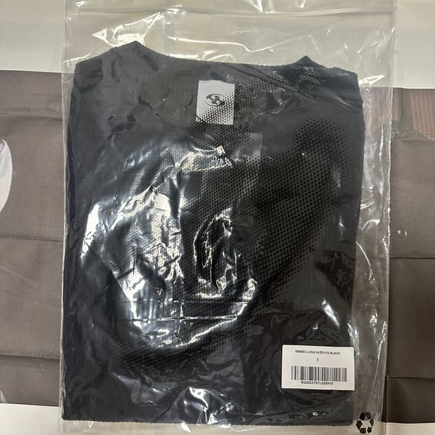 산산기어 리브드 롱슬리브 블랙 3, 4 / Sansan Gear