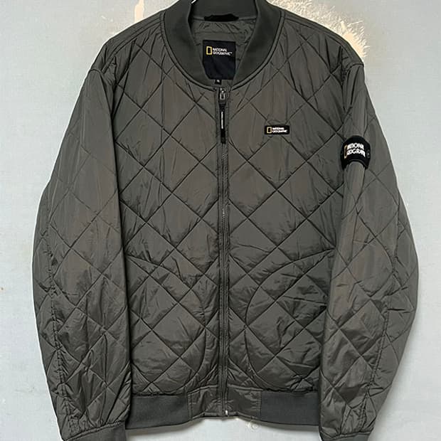 내셔널지오그래픽 남자 퀼팅자켓 항공점퍼 XL 105 