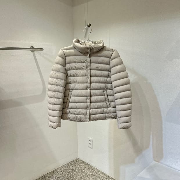 라코스테 구스다운 경량 패딩