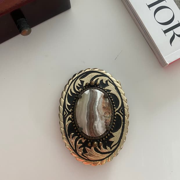 빈티지 웨스턴 밸트 버클