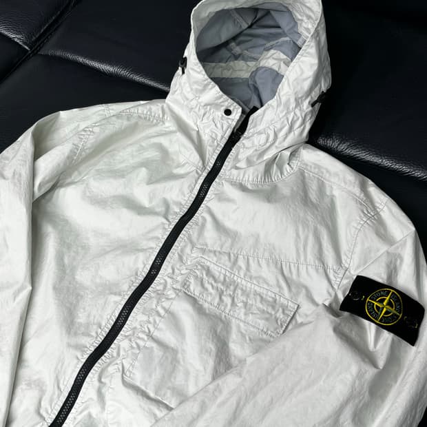 [L] 정품 스톤아일랜드 22ss 멤브라나 3L TC 자켓 아이스