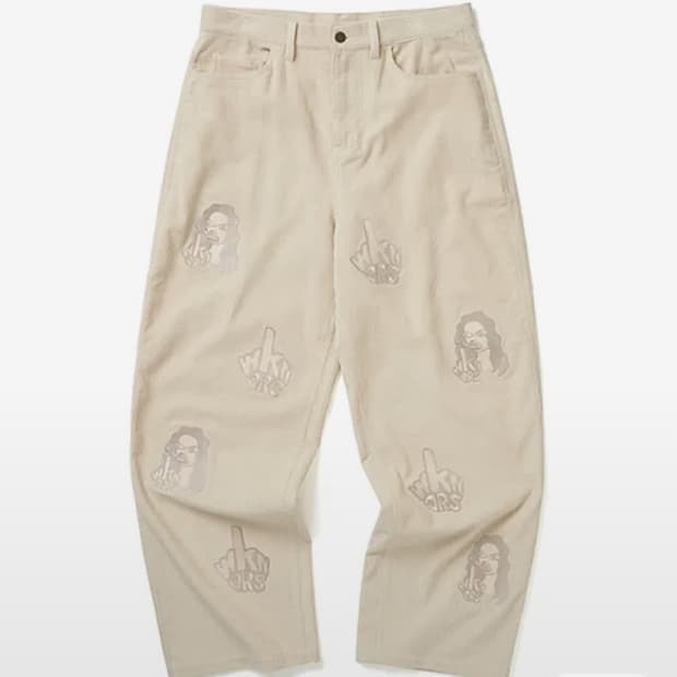 위캔더스 코듀로이 바지