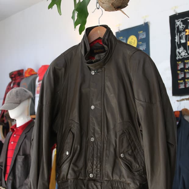 (착용컷) Boldor by HONDA 소가죽 라이더 자켓 (103)