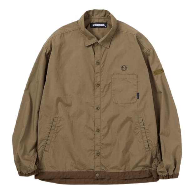 [L] 네이버후드 22SS / Shirts Blouson / Olive