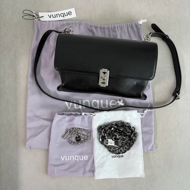 분크 바케트백 스몰 + 불렛체인 +숄더체인스트랩 