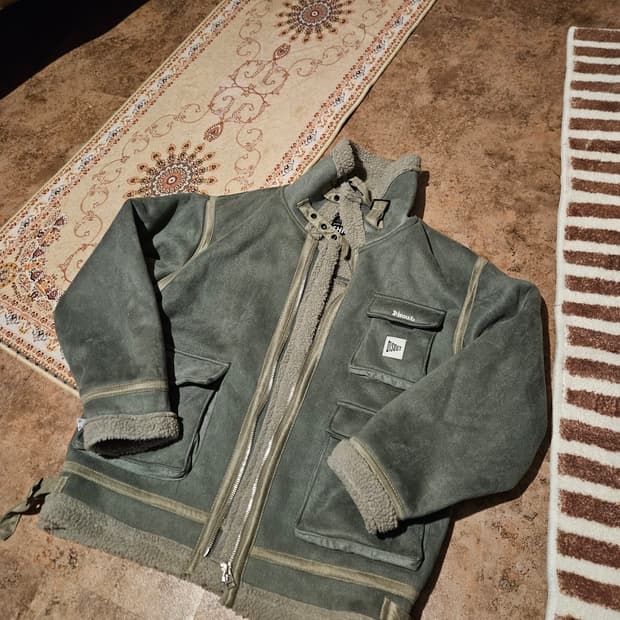 DISOUT 무스탕 양털 자켓