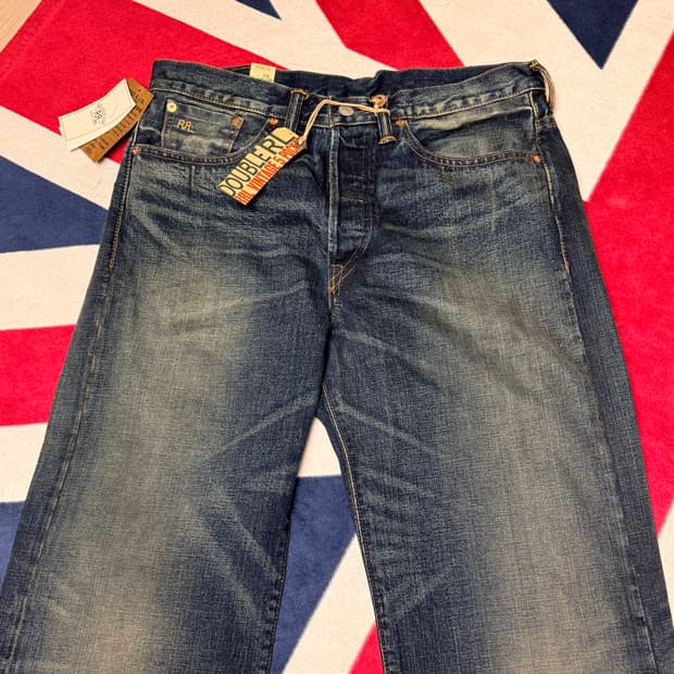 RRL 빈파포 기빈스 34x34 새상품