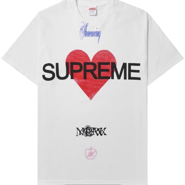 Supreme Announcing T-Shirt White - 25SS