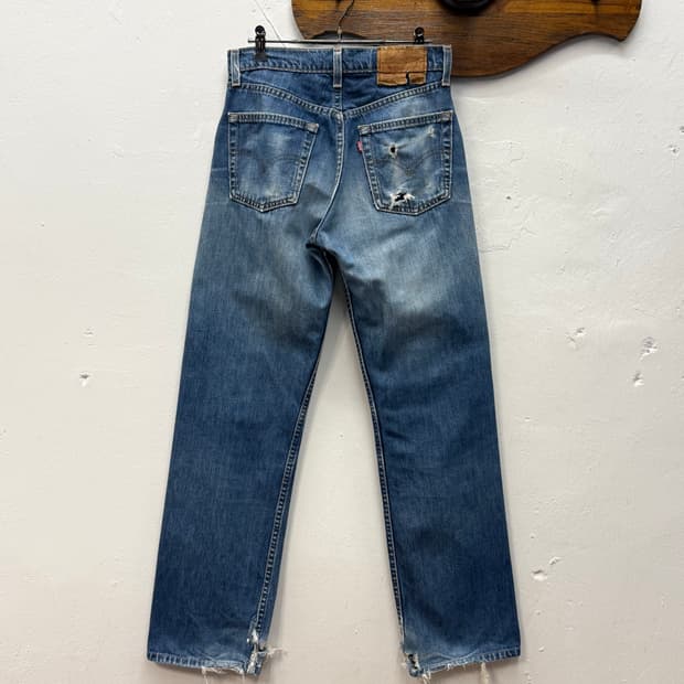USA Levi’s 509 Straight Heel Bite Denim 