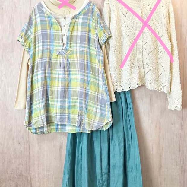 또순네 빈티지 반팔 블라우스 + 스커트 세트