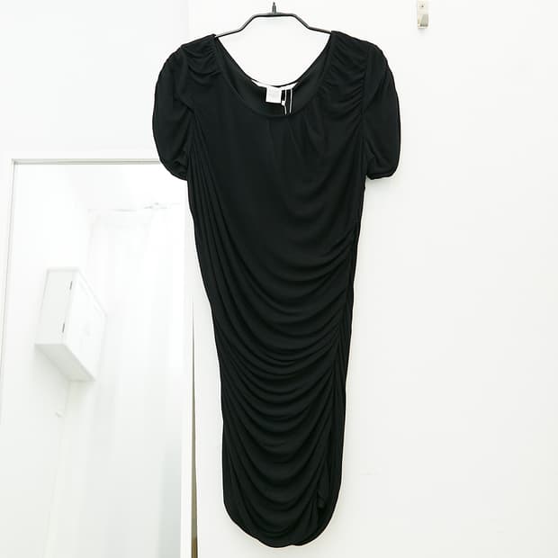 Draping Mini Dress