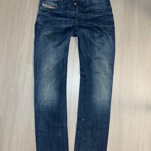 Diesel washed slim denim