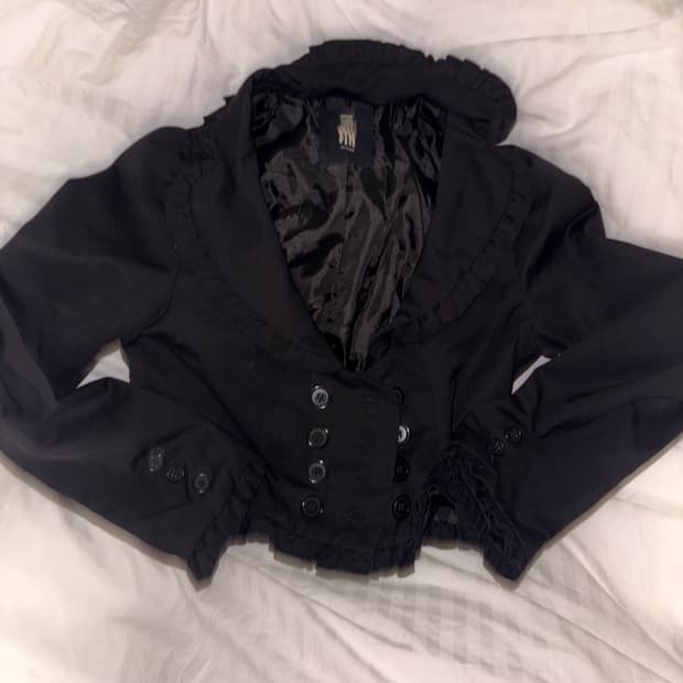 고스로리 자켓 블랙피스나우 BPN 펑크 