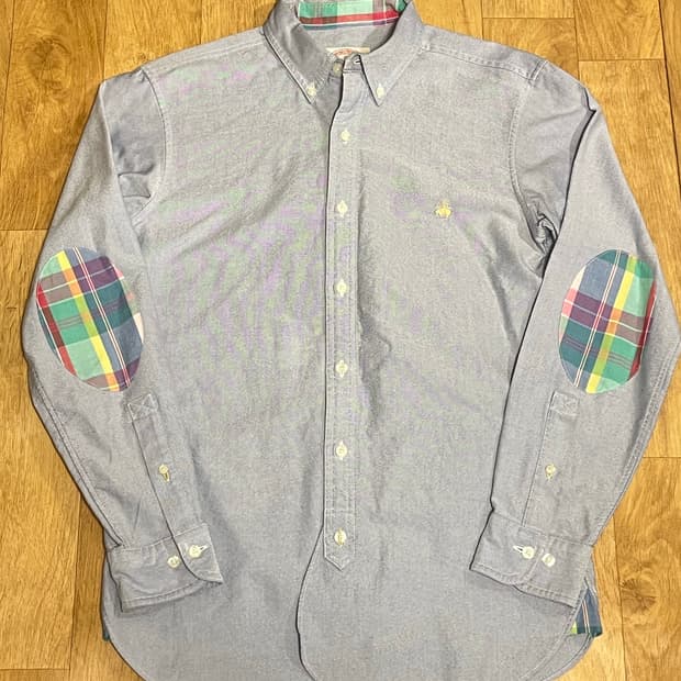 브룩스브라더스 버튼다운 셔츠 패치