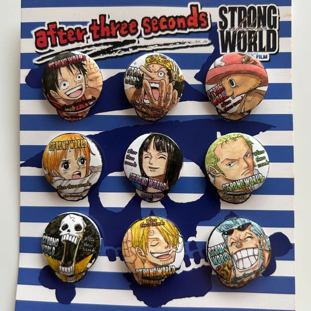 ONEPIECE CAN BADGE 원피스 캔 배지