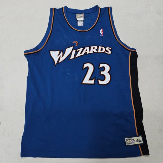 마제스틱 NBA 워싱턴 위저드 23 조던 자수 져지 급처