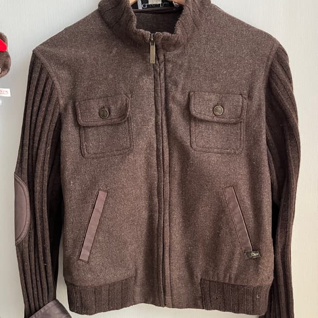 디올 빈티지 니트 자켓